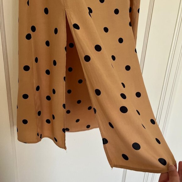 Mango Polka Dot Midi Skirt | US Size XS - Picture 4 of 8
